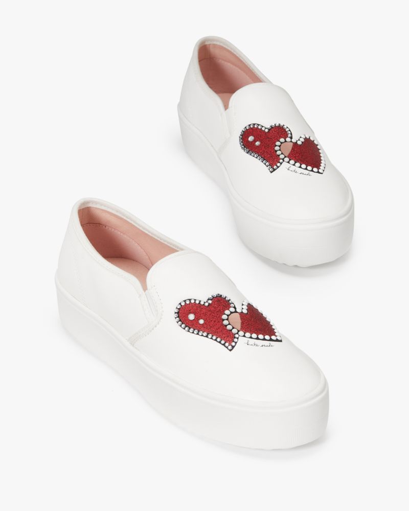 Sneakers with store a heart