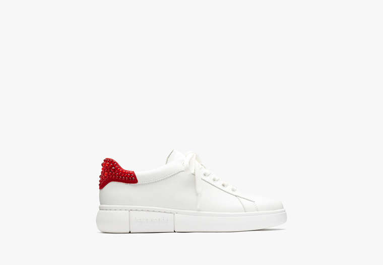 Kate Spade,Lift Sneakers,Tru Wht/Perf Chry image number 0