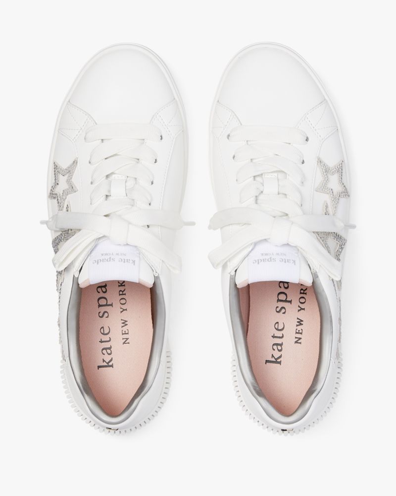 Kate Spade,Starlight Sneakers,True White