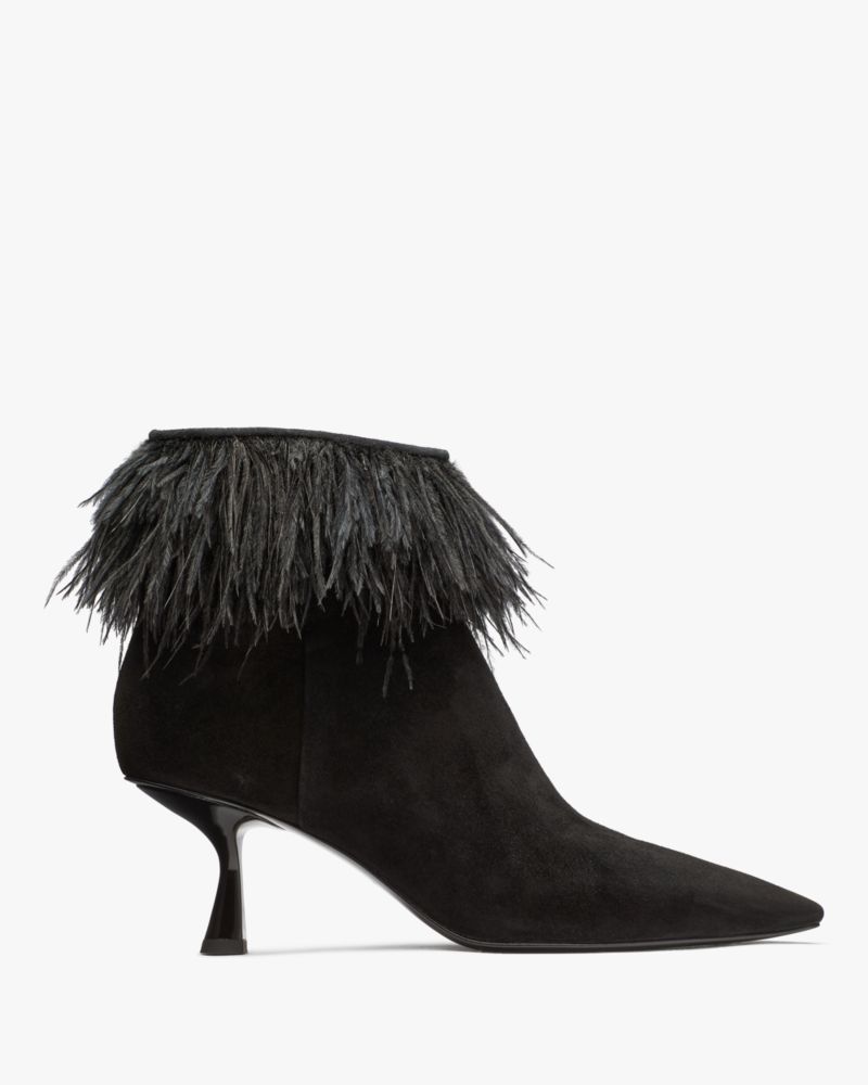 Kate Spade,Marabou Booties,