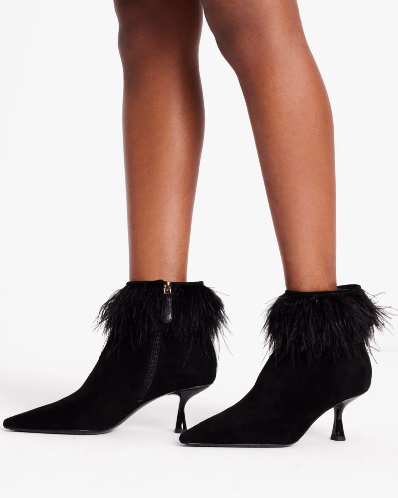 Kate spade 2024 fringe booties