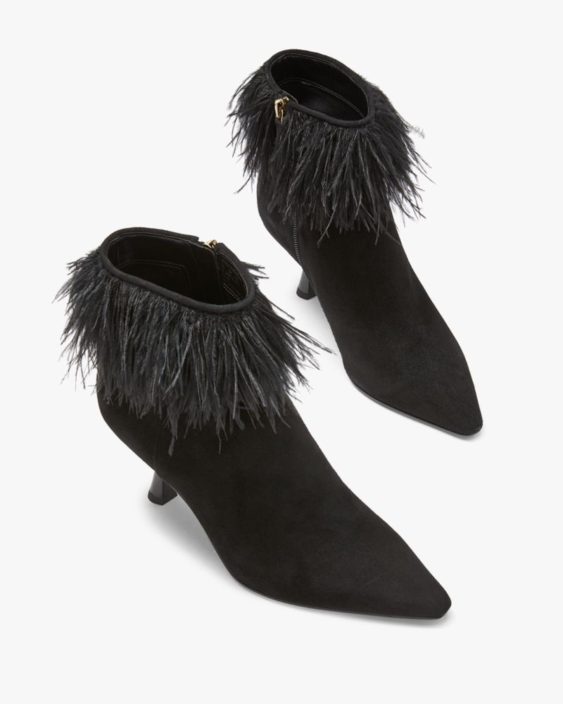 Kate Spade,Marabou Booties,