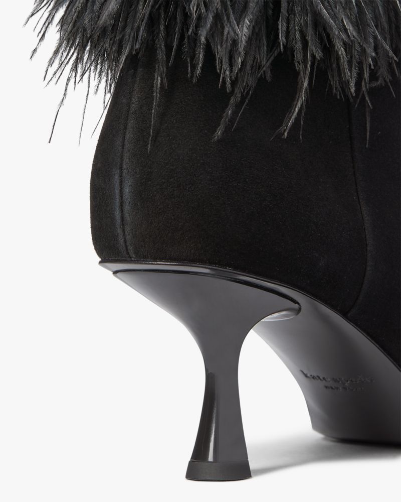 Kate Spade Marabou Booties. 7