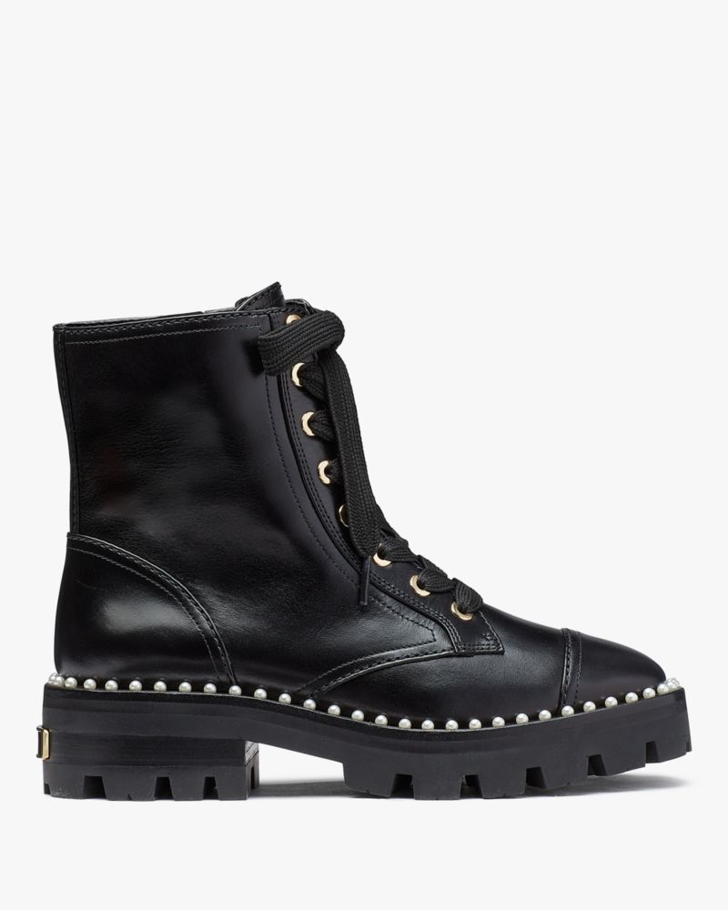 Kate spade combat boots on sale