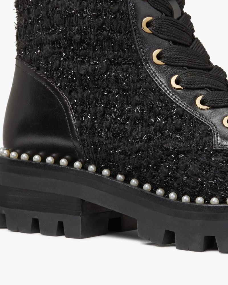 Kate spade sale glitter booties