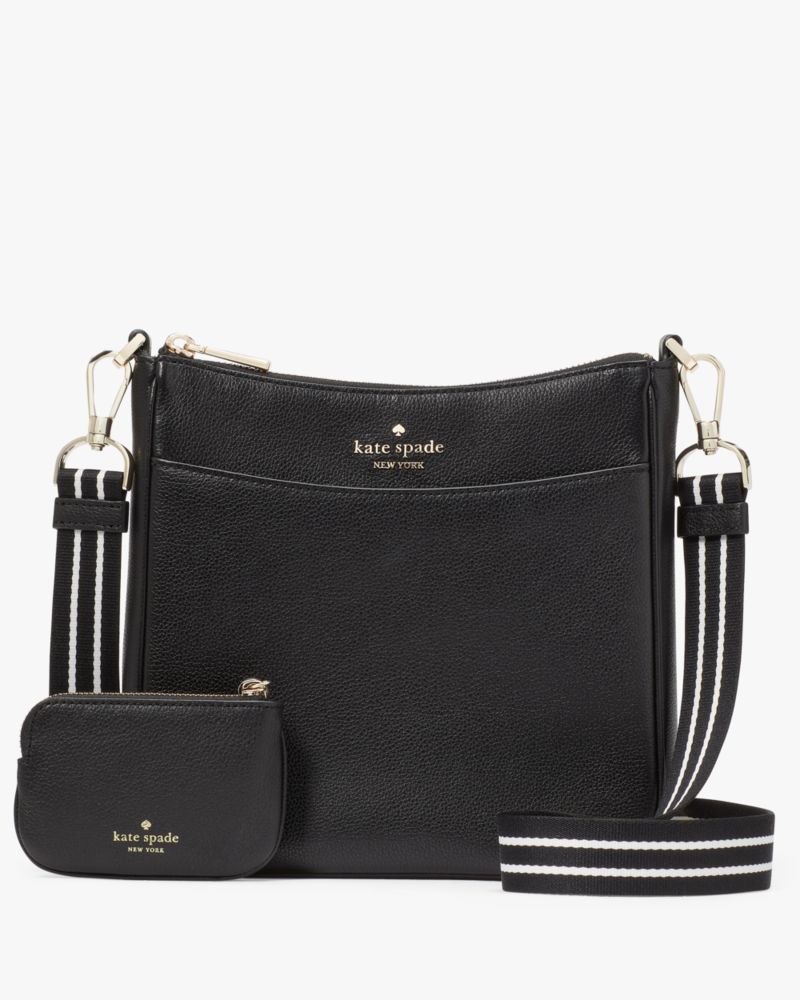 Kate Spade,Rosie North South Swingpack Crossbody,Black