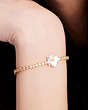 Kate Spade,Precious Pansy Delicate Tennis Bracelet,White Multi