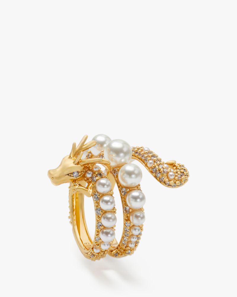 Kate Spade,Dazzling Dragon Wrap Ring,