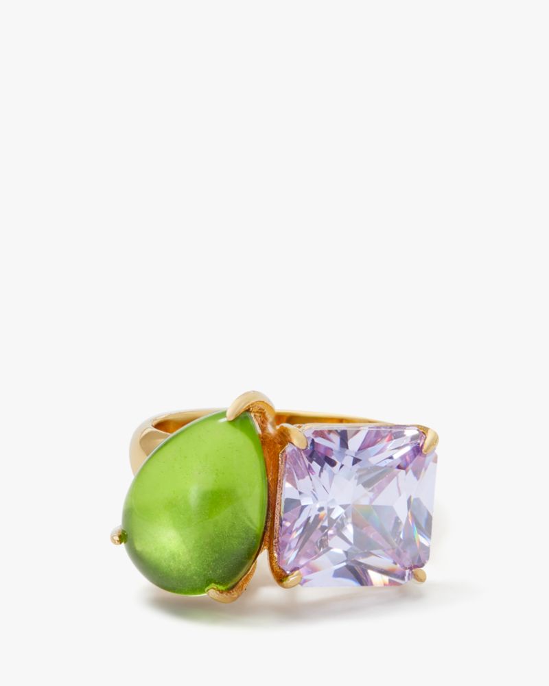 Kate Spade,Showtime Ring,Lavender Multi