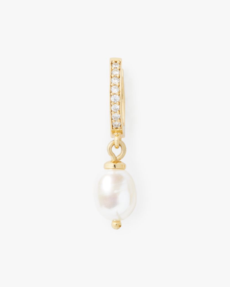Kate Spade,Precious Delights Huggie Drop Earrings,