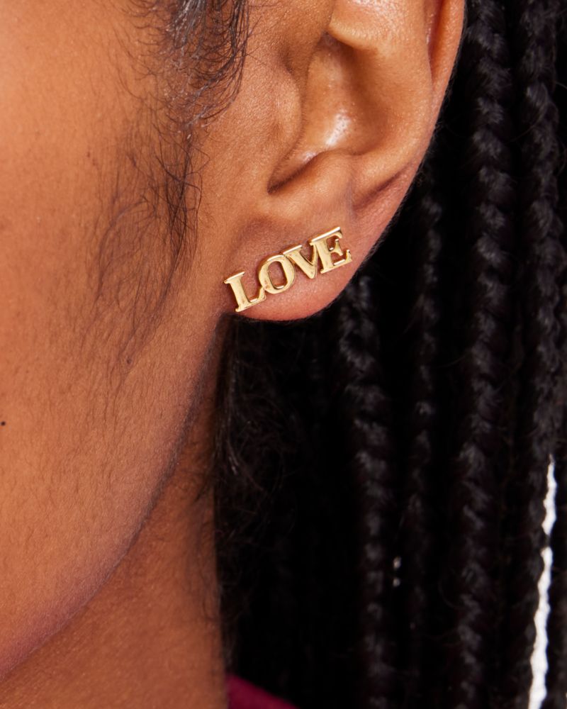 Kate Spade,Like Magic Love Studs,