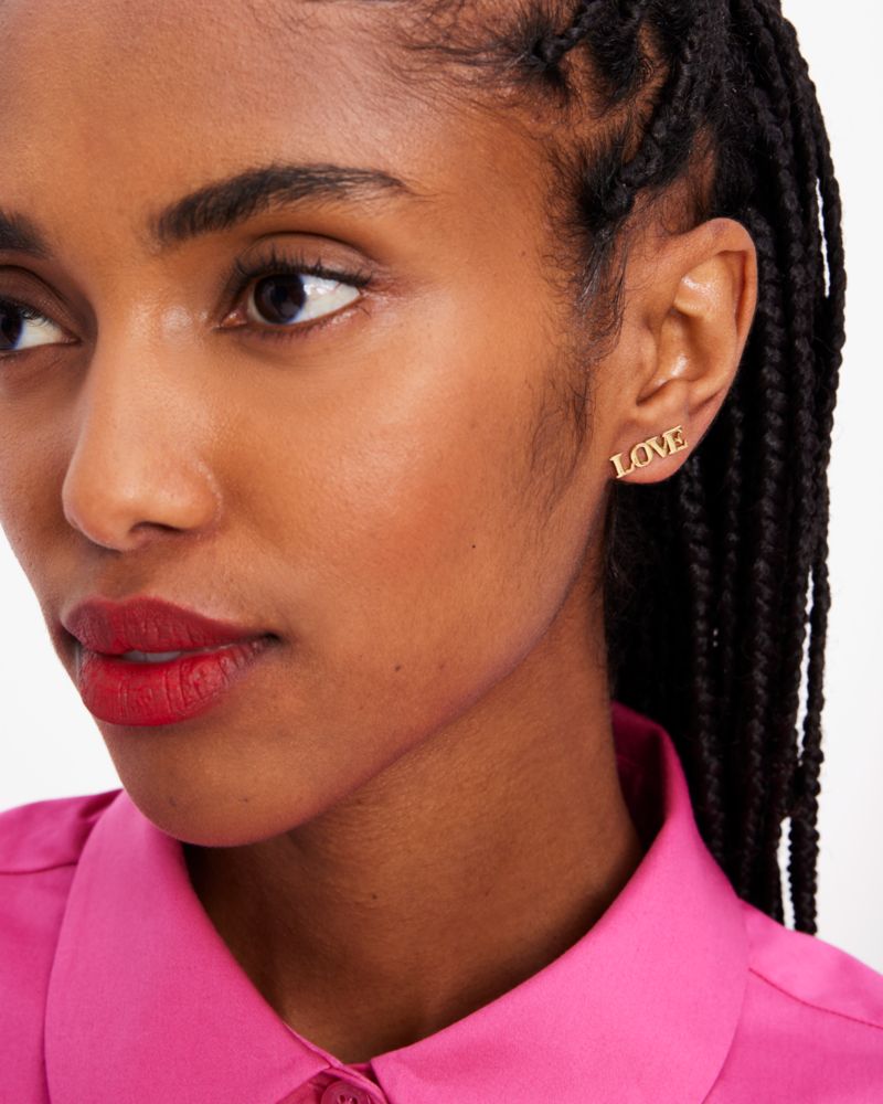 Kate Spade,Like Magic Love Studs,