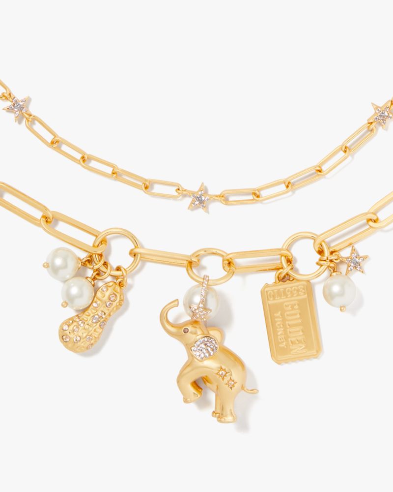 Kate Spade,ウィンター カーニバル ステートメント チャーム ネックレス,