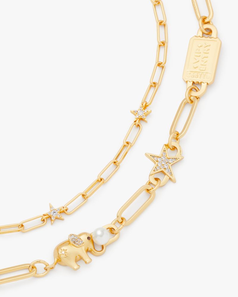 Kate Spade,ウィンター カーニバル ステートメント チャーム ネックレス,