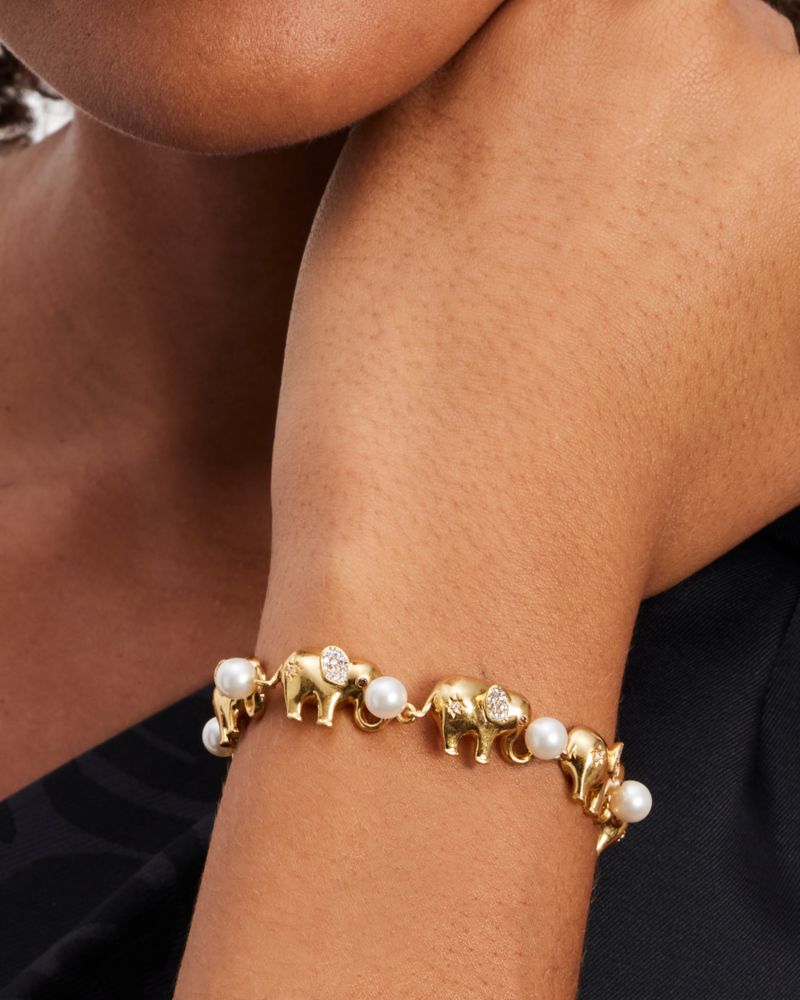 Winter Carnival Elephant Bracelet