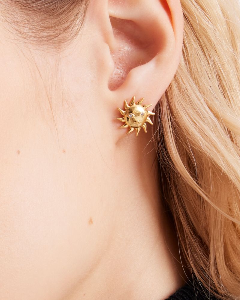 Kate Spade,Like Magic Sun And Moon Studs,