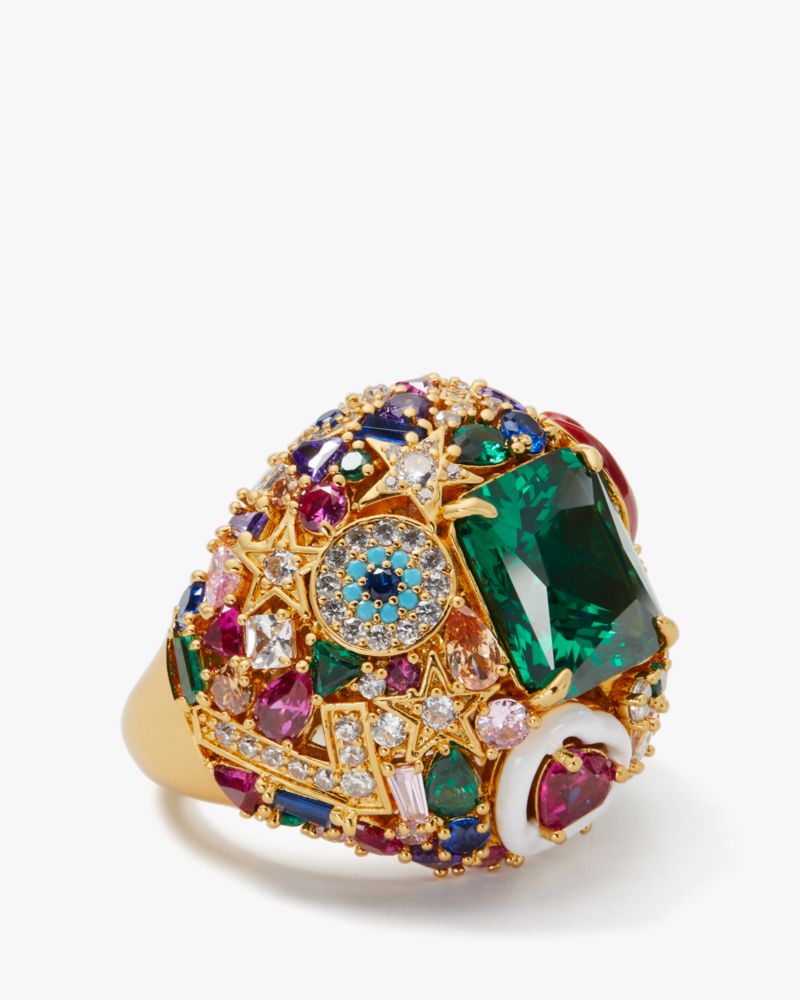 Kate Spade Like Magic Cocktail Ring. 4