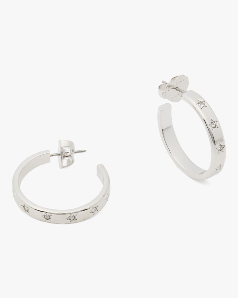 Kate Spade,Set In Stone Star Hoops,