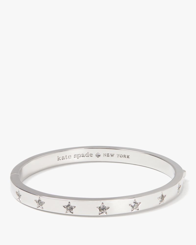 Kate spade store stone hinged bangle