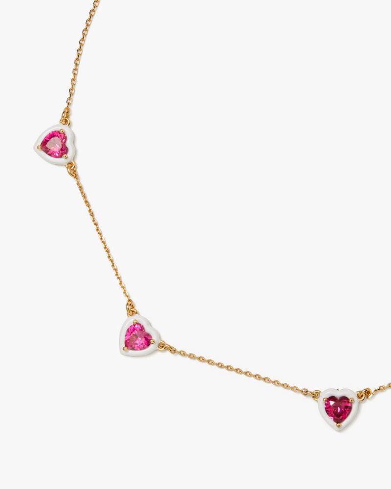 Kate Spade Sweetheart Station Necklace. 4