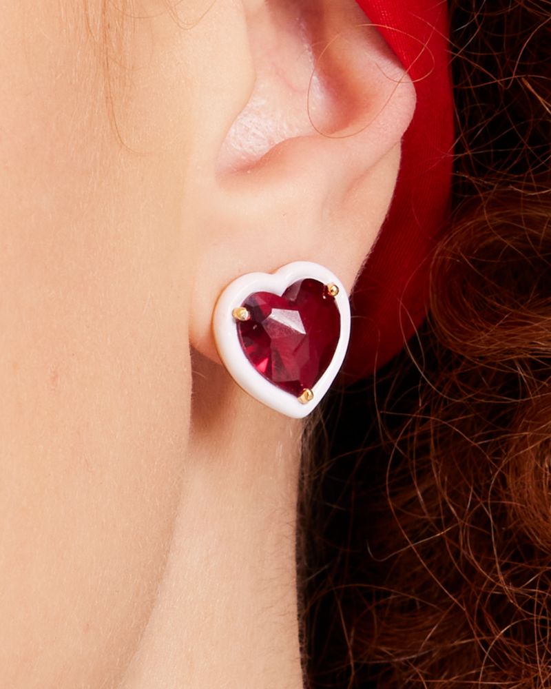 Kate spade ruby store stud earrings