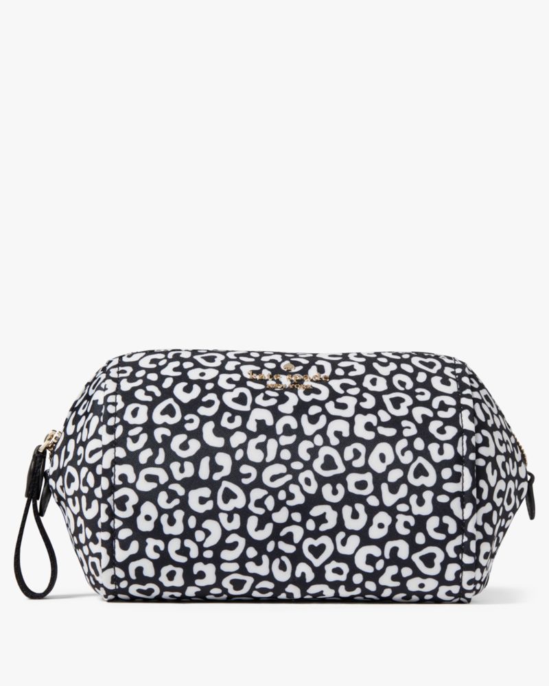 Kate spade black makeup on sale bag