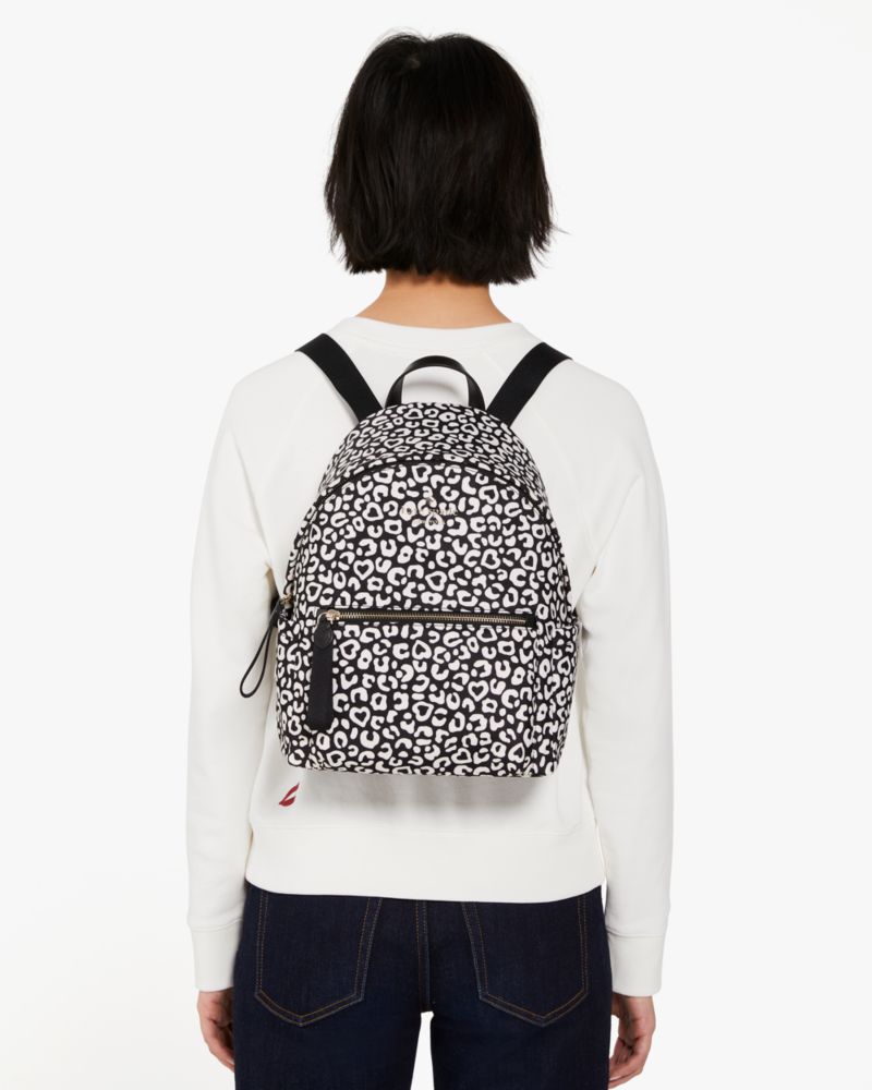 Kate spade backpack clearance leopard