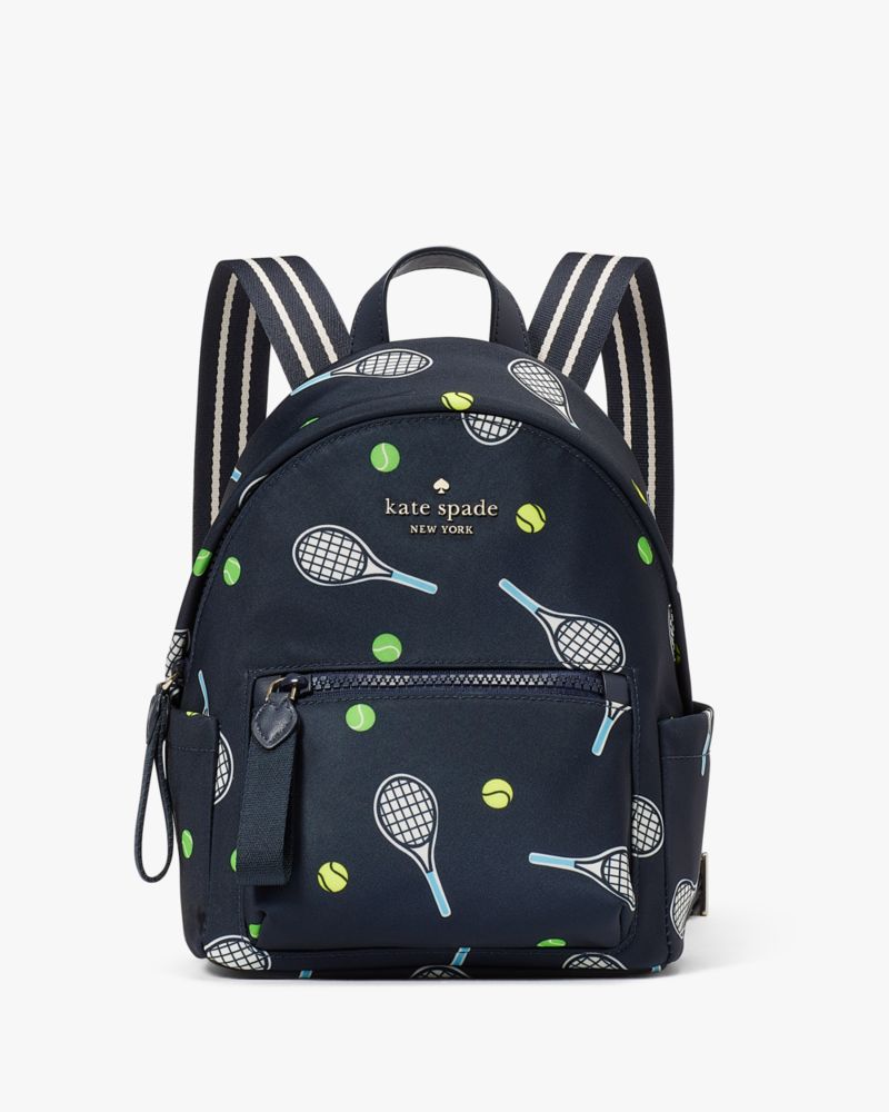 Chelsea Racquet And Ball Printed Mini Backpack | Kate Spade Outlet