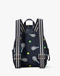 Kate Spade,Chelsea Racquet And Ball Printed Mini Backpack,Blazer Blue Multi