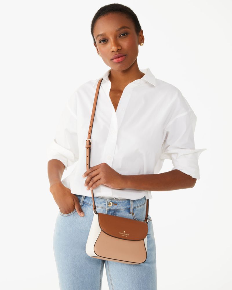 Kate spade flap on sale crossbody