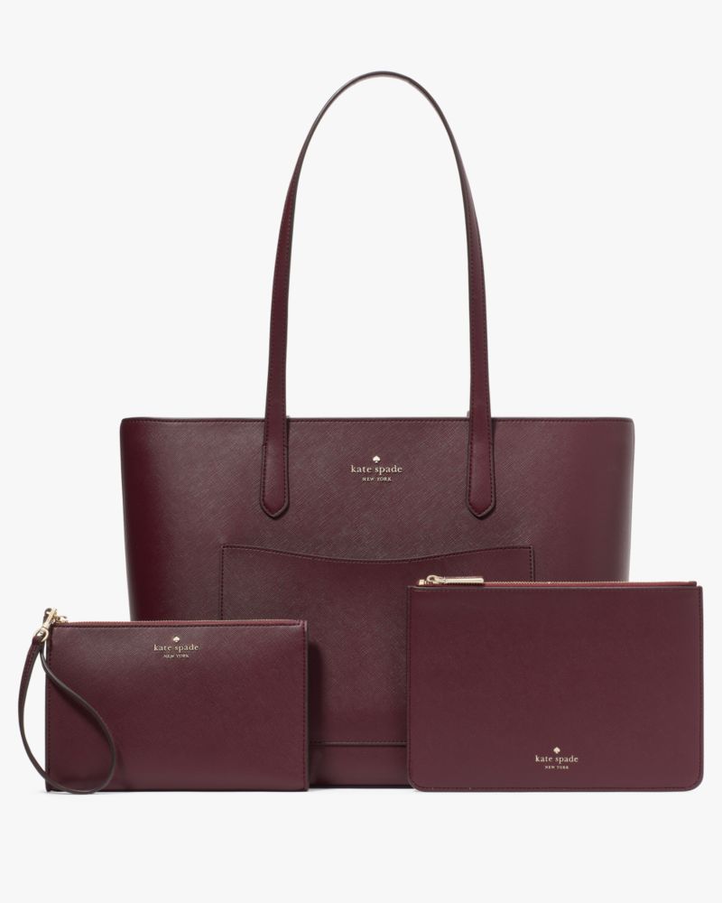 Kate spade oxblood online bag