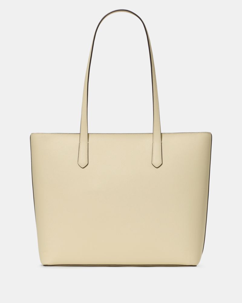 Kate Spade,Staci Large Tote Set,Tote,Pouch,PVC,Logo,Metal,Lined,Casual,