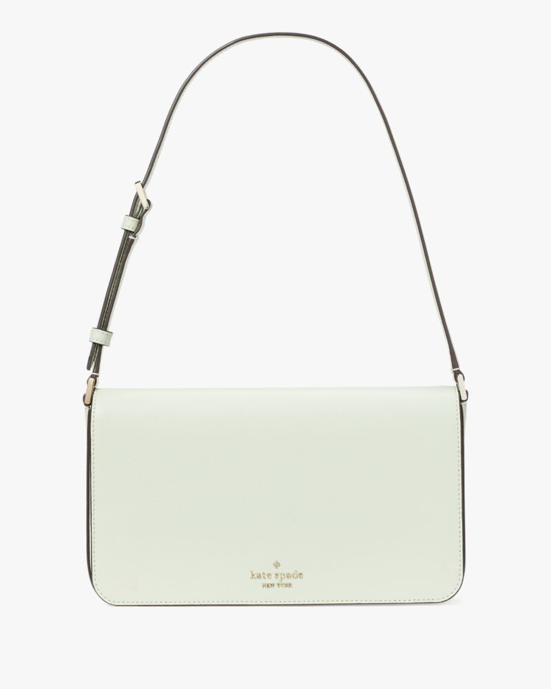 Kate spade best sale white clutch