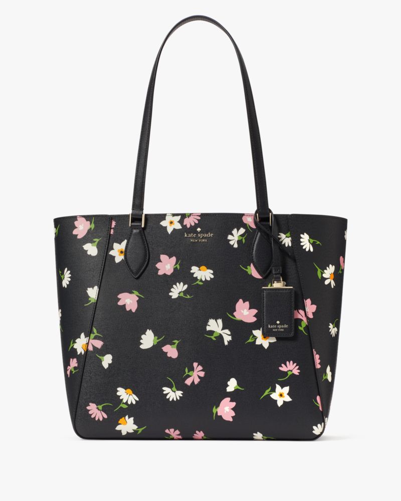 Poppy Floral Waltz Tote