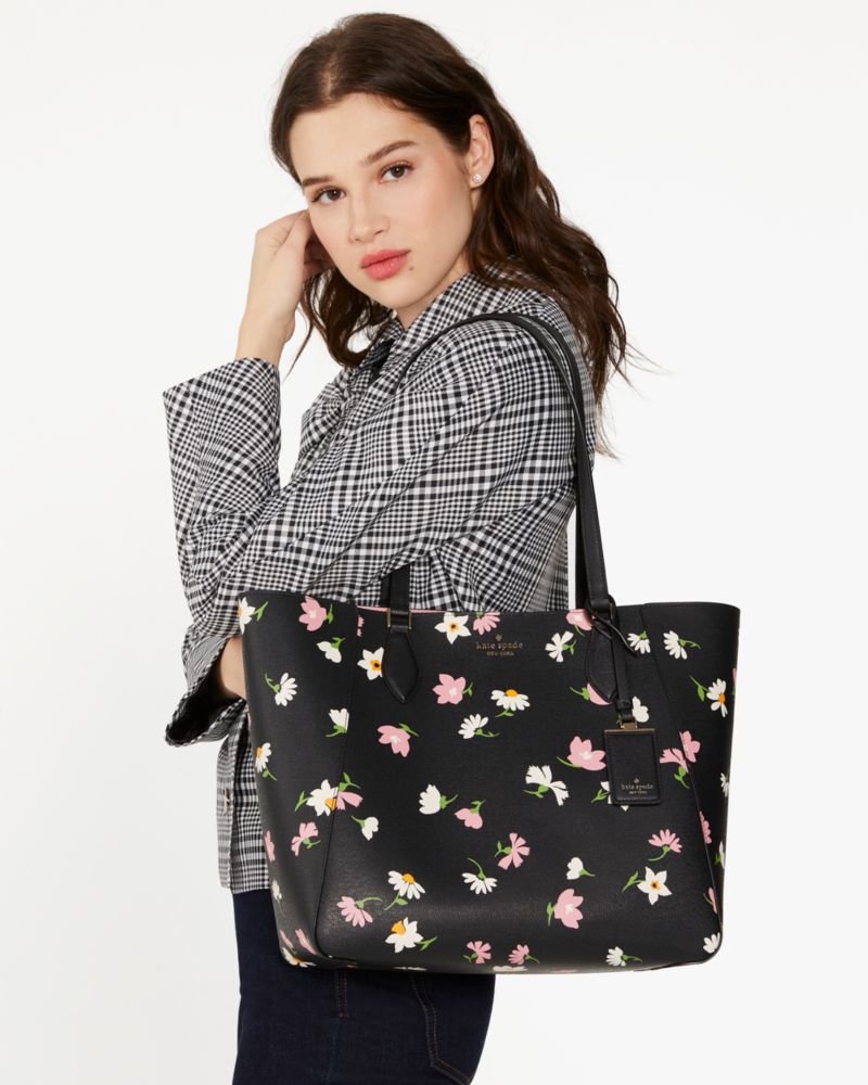 Kate Spade,Poppy Floral Waltz Tote,