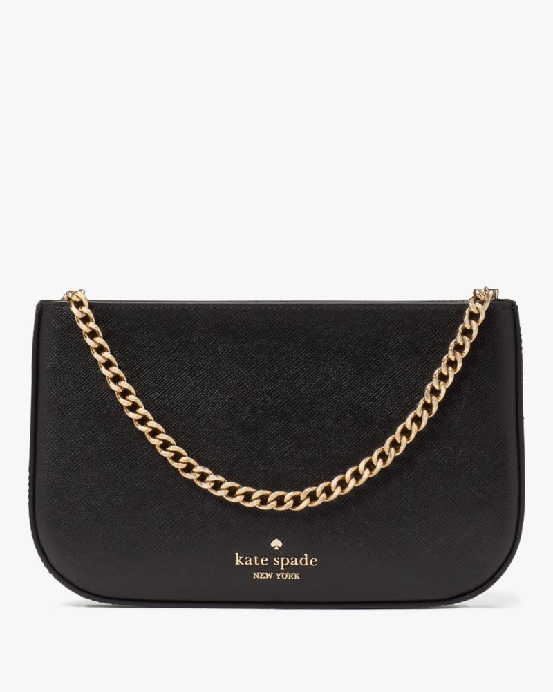 Kate Spade,Madison Pochette,Solid,Black