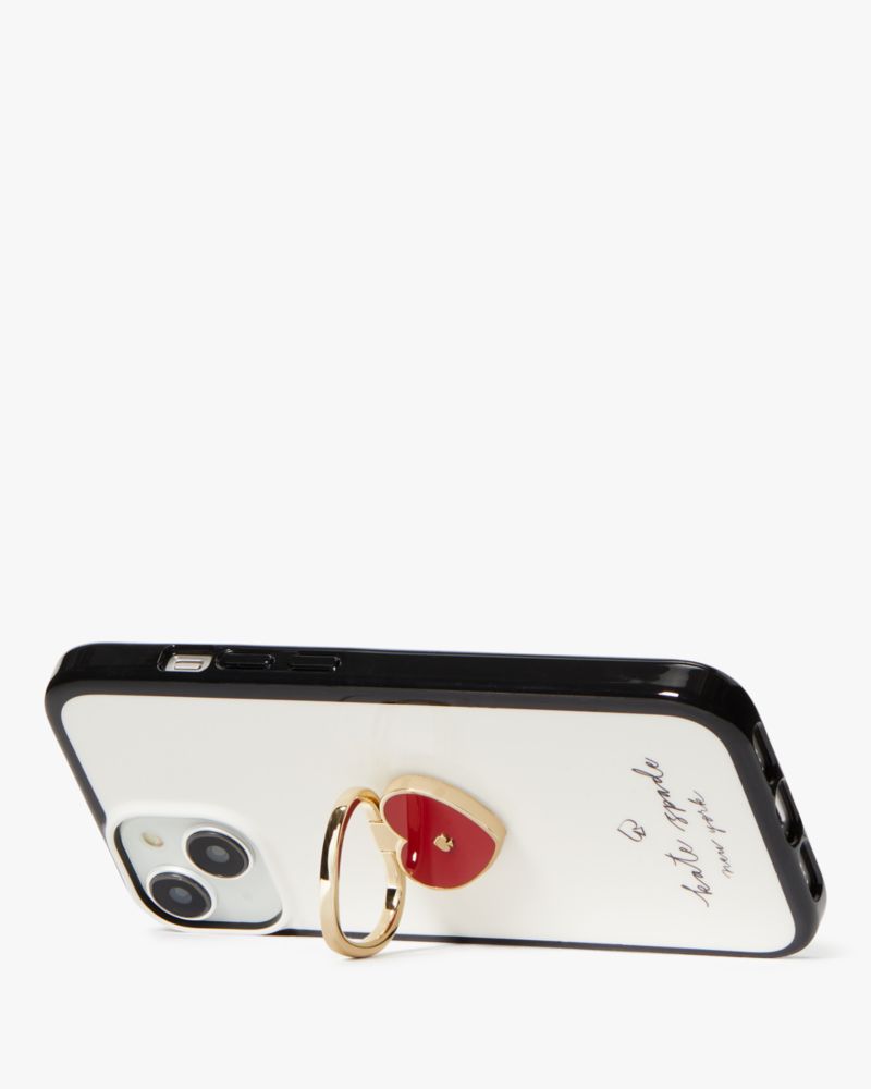 Heart Stability Ring And Case I Phone 15 Kate Spade Outlet