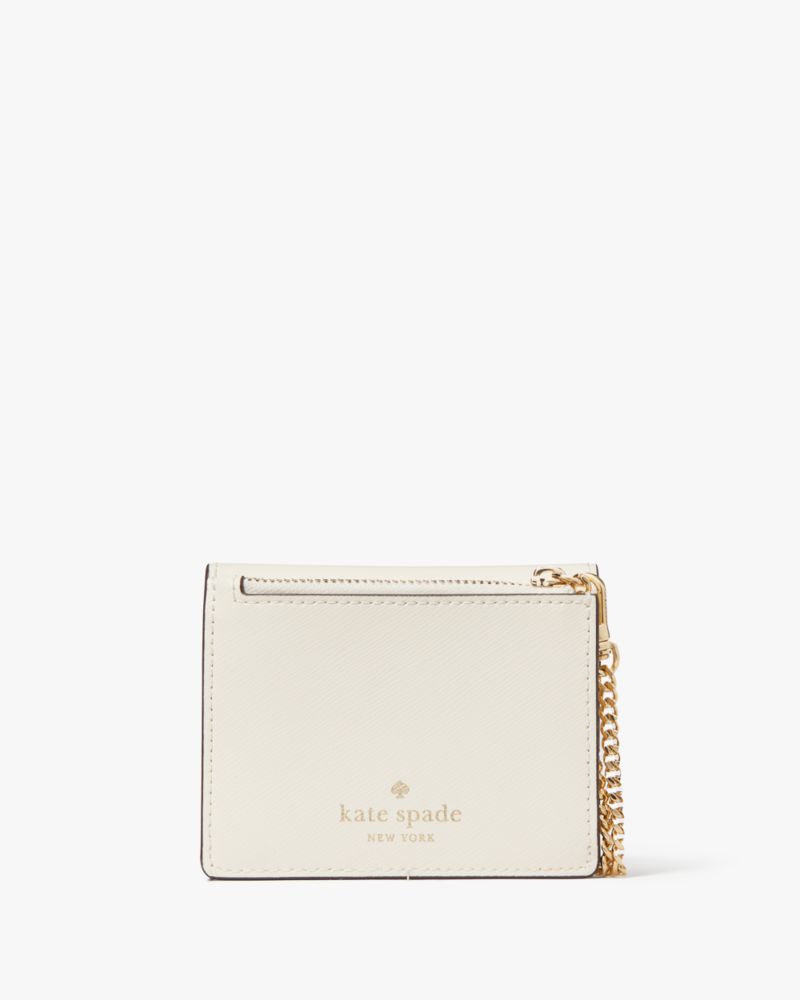 Kate Spade,Heart Hardware Small Flap Card Holder,