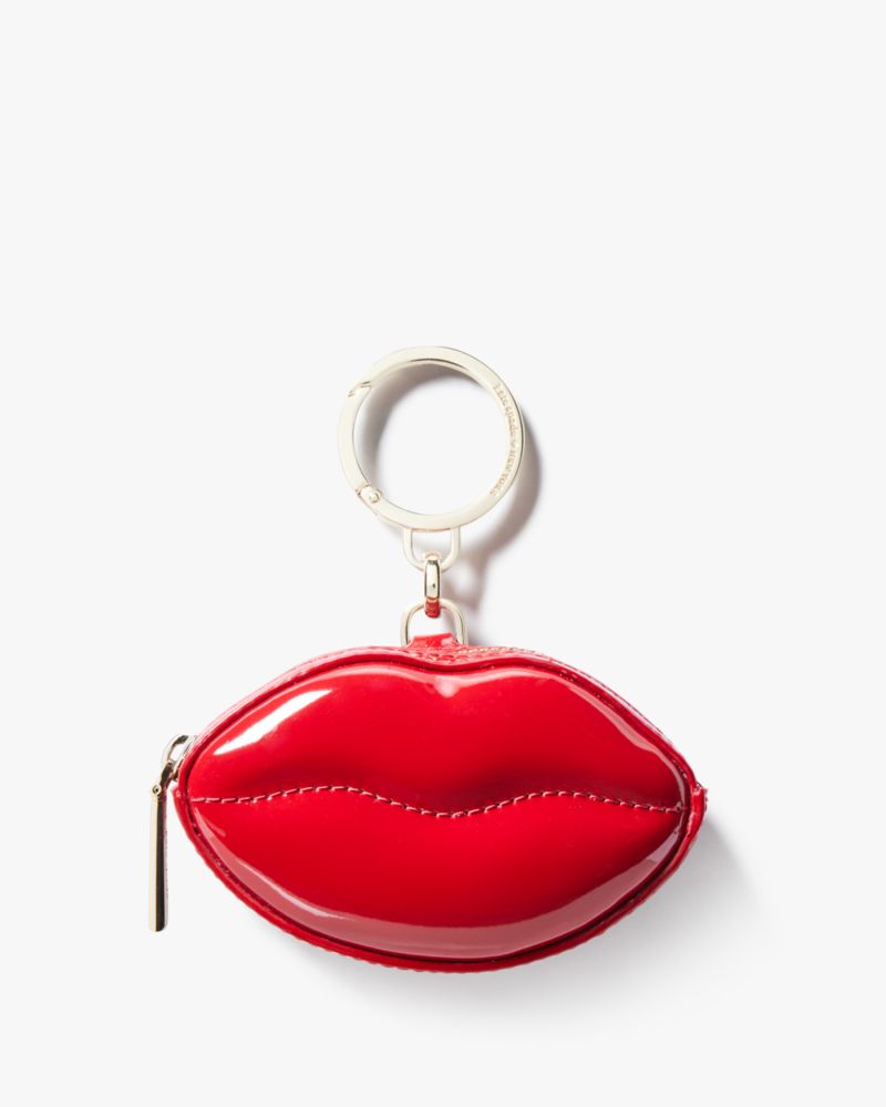 Kate Spade,Mwah 3D Coin Purse,Candied Cherry