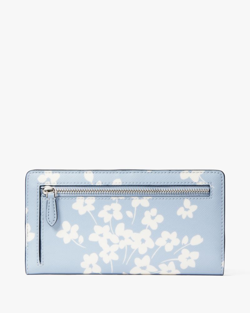 Kate Spade,Dana Sweet Flora Large Slim Bifold Wallet,