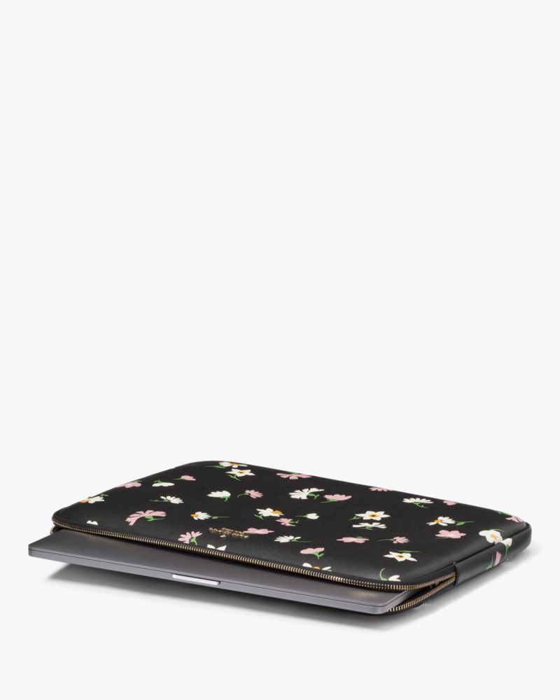 Kate Spade,Floral Waltz Printed Floral Waltz Laptop Sleeve,