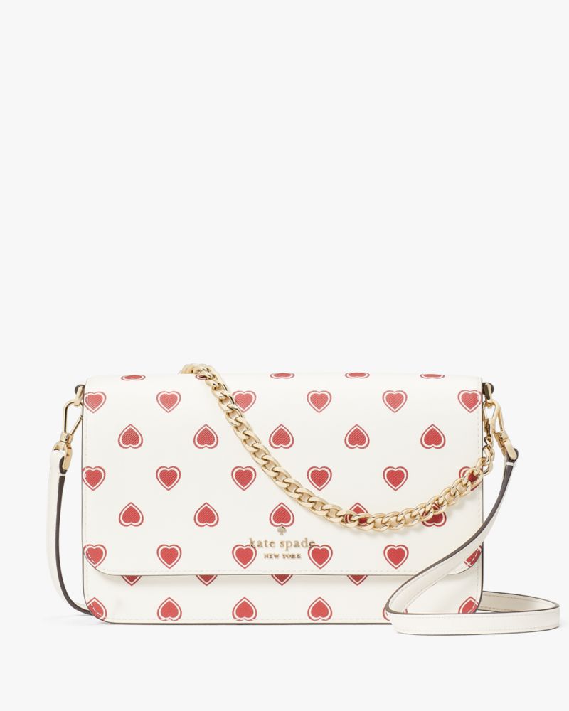 Kate Spade - Nude Fold-Over Mini Crossbody Purse – Current Boutique