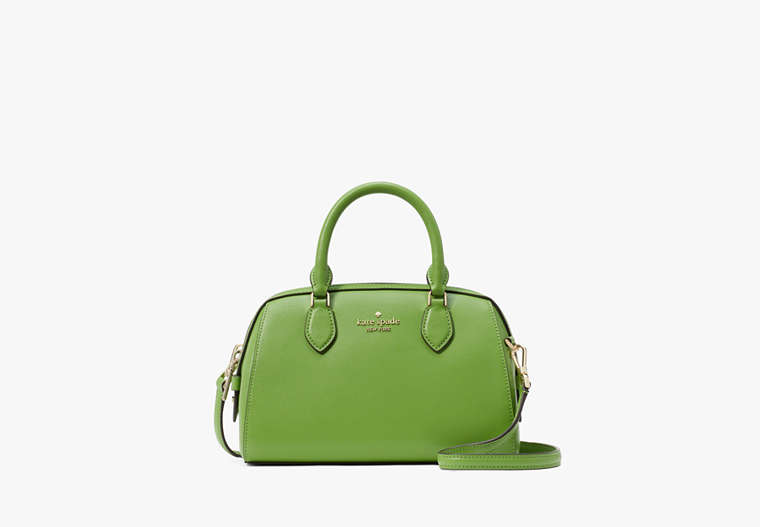 Kate Spade,Madison Saffiano Leather Duffle Crossbody,Turtle Green image number 0