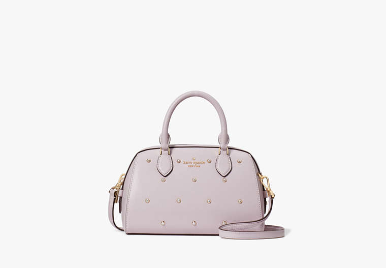 Kate Spade,Madison Studded Faux Pearls Duffle Crossbody,Lilac Moonlight Multi image number 0