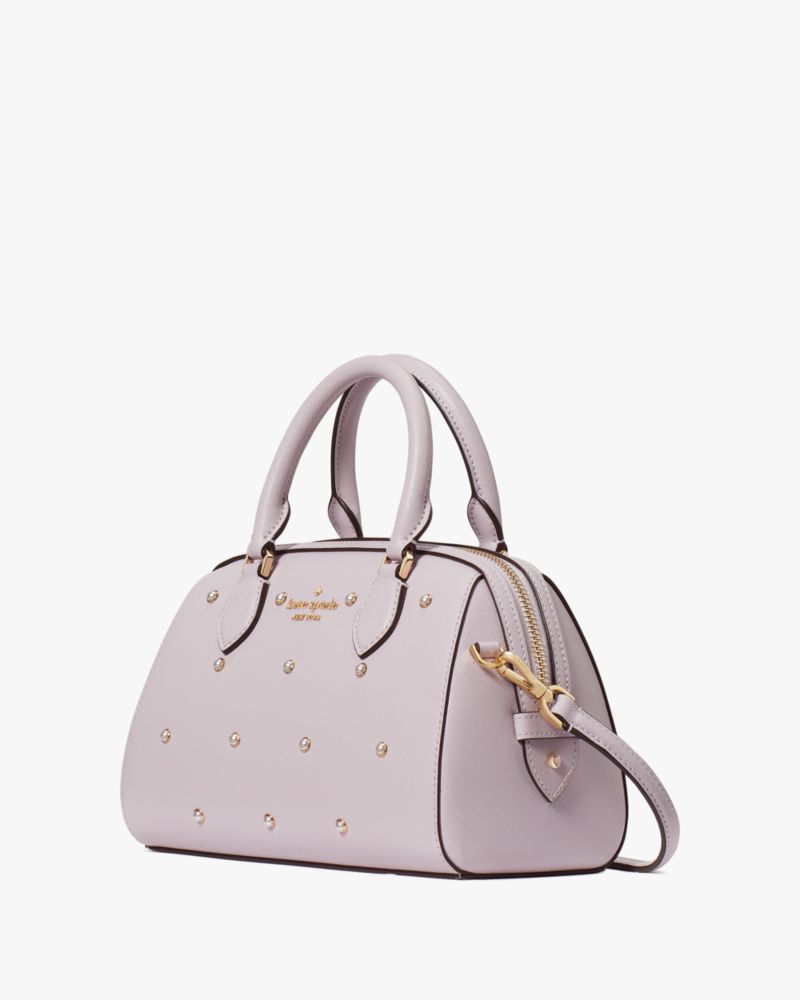 Kate Spade,Madison Studded Faux Pearls Duffle Crossbody,