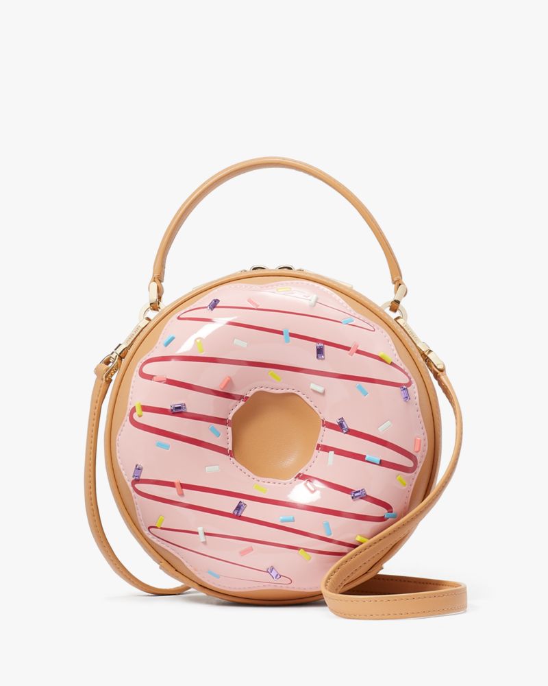 Kate Spade,コーヒー ブレイク 3D ドーナッツ クロスボディ,バッグ,マルチ