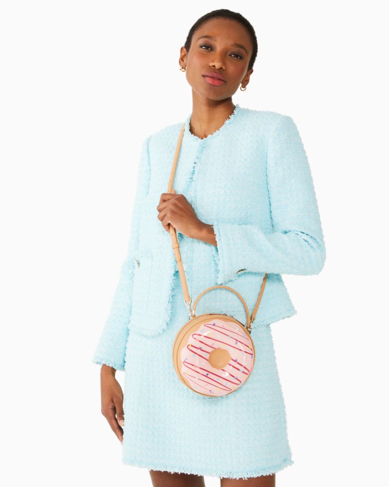 Coffee Break 3 D Donut Crossbody | Kate Spade Outlet