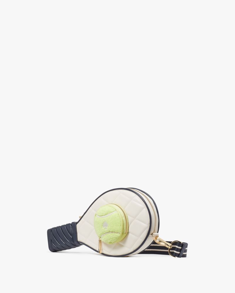 Kate Spade,Grand Slam 3D Tennis Raquet Crossbody,