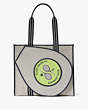 Kate Spade,other grand slam tennis racket tote,Parchment Multi