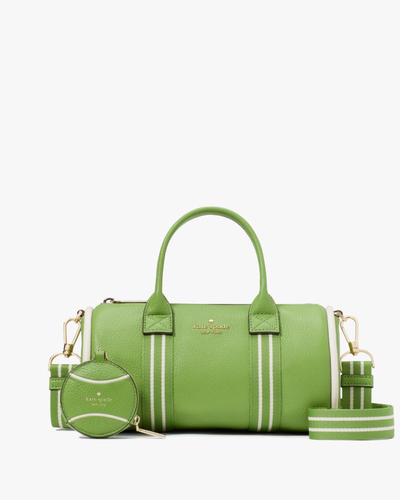 Kate Spade,ロージー グランド スラム スモール ダッフル クロスボディ,全てのアウトレット,タートルグリーンマルチ